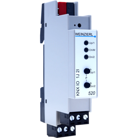 KNX IO 520 Jalousie-Aktor, 1 Kanal, 230V/8A