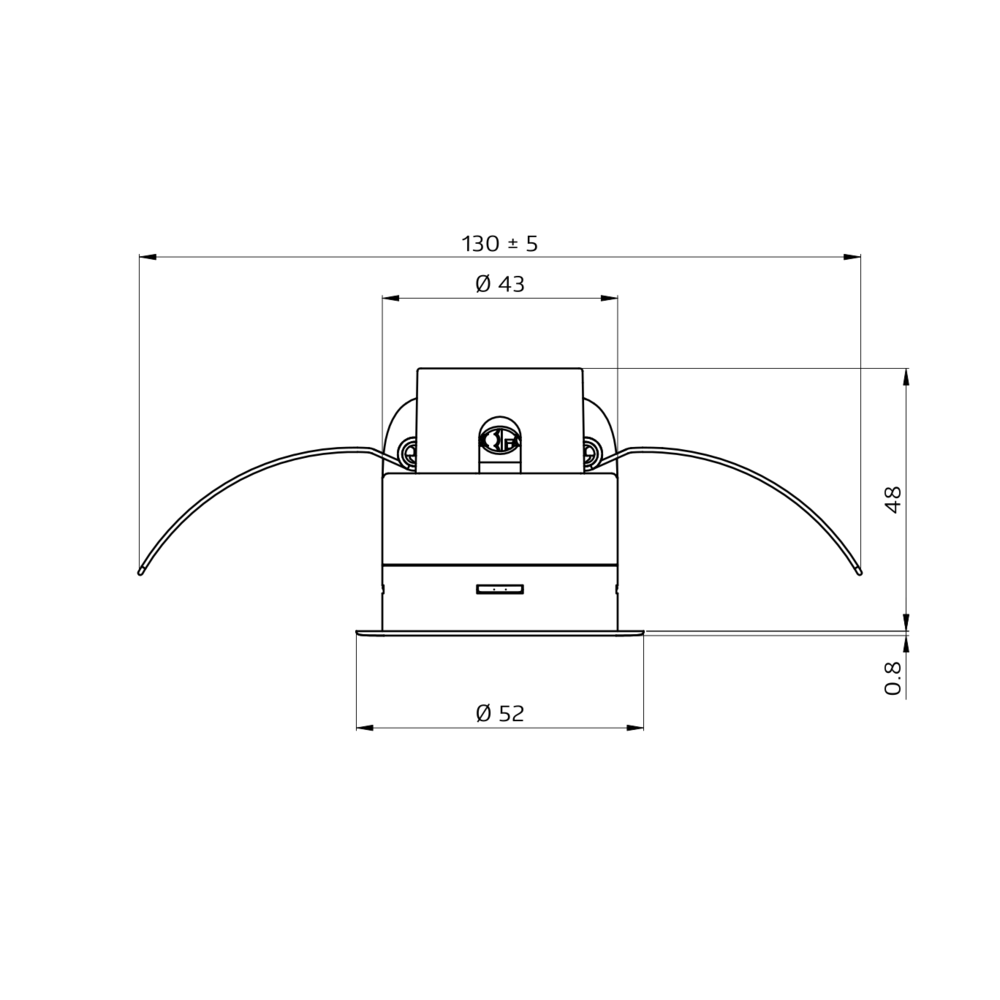 Capteur de présence KNX PD11 DX T/L/Pr