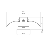 Capteur de présence KNX PD11 DX T/L/Pr