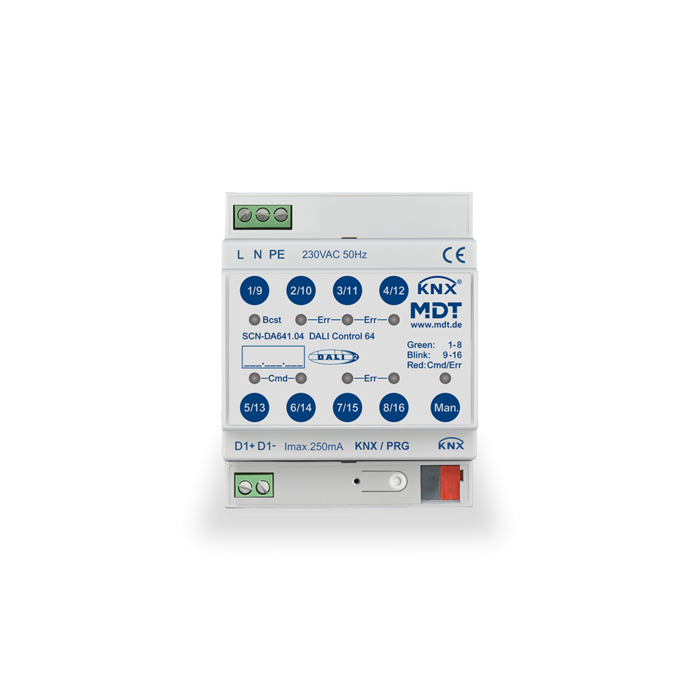 Passerelle KNX/DALI SCN-DA641.04, 1 x 64 ECG