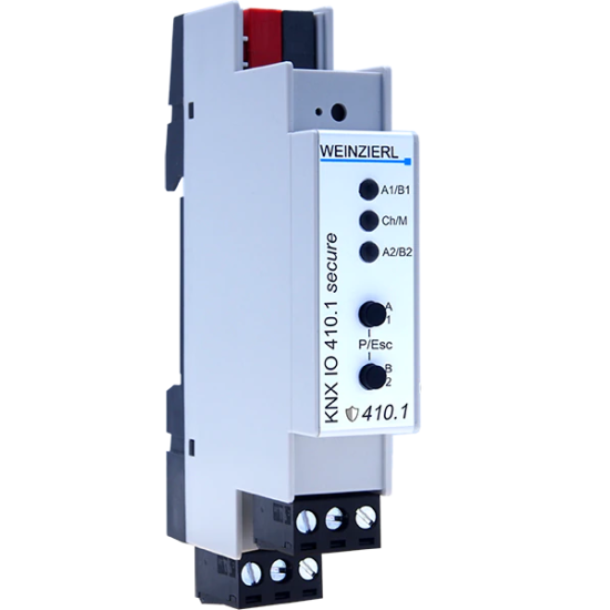 Interface DI/KNX IO 410.1, 4 entrées digitales 12-230V